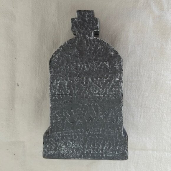 Halloween Headstone Graveyard Wax Candle NEW - Picture 3 of 9